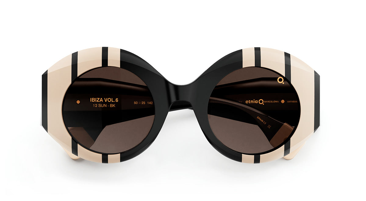 Etnia Barcelona Ibiza 12 lunettes de soleil WH/OG 50