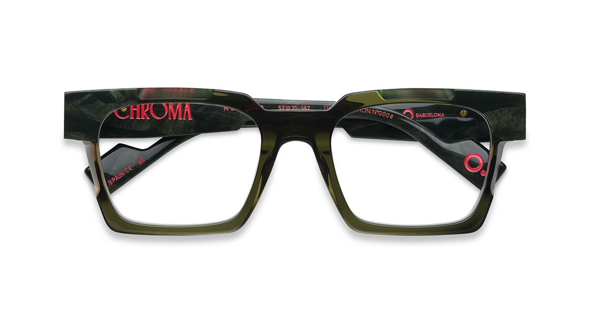 Etnia Barcelona Chroma N28 lunettes de vue RD/PK calibre 52