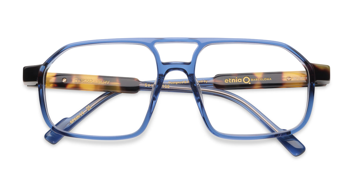 Etnia Barcelona Syko lunettes de vue BK calibre 54
