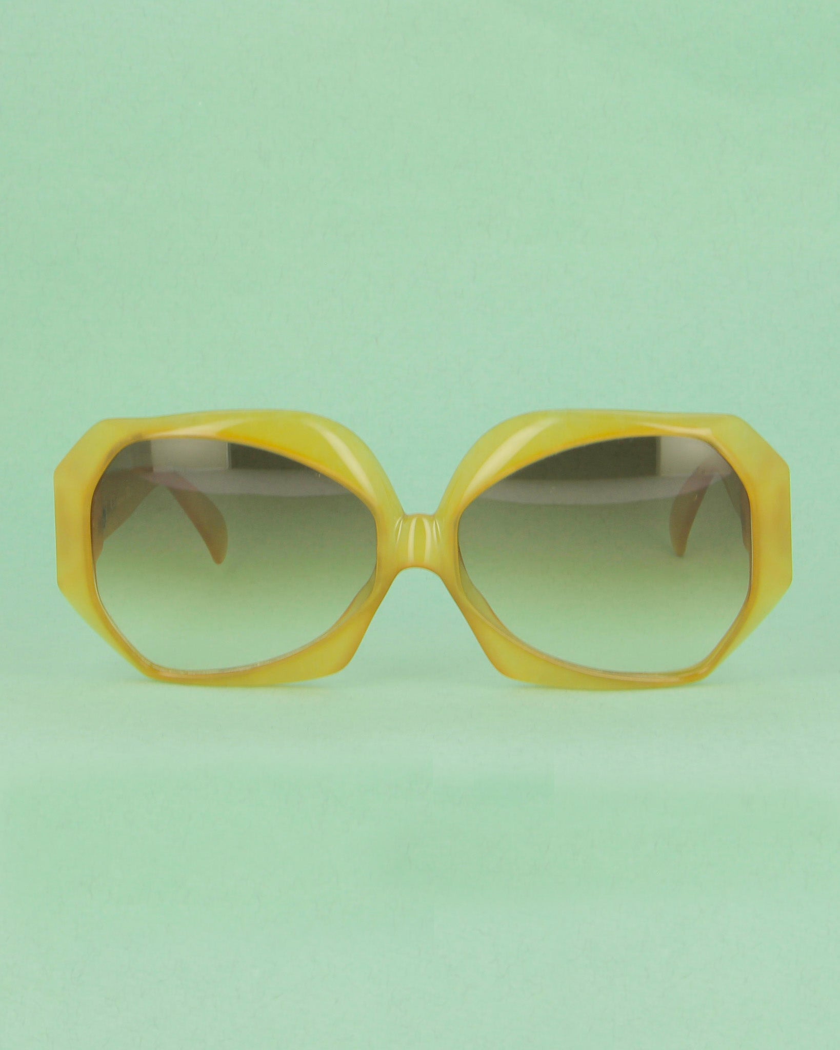 Christian Dior 2025 lunettes optique oversize jaune