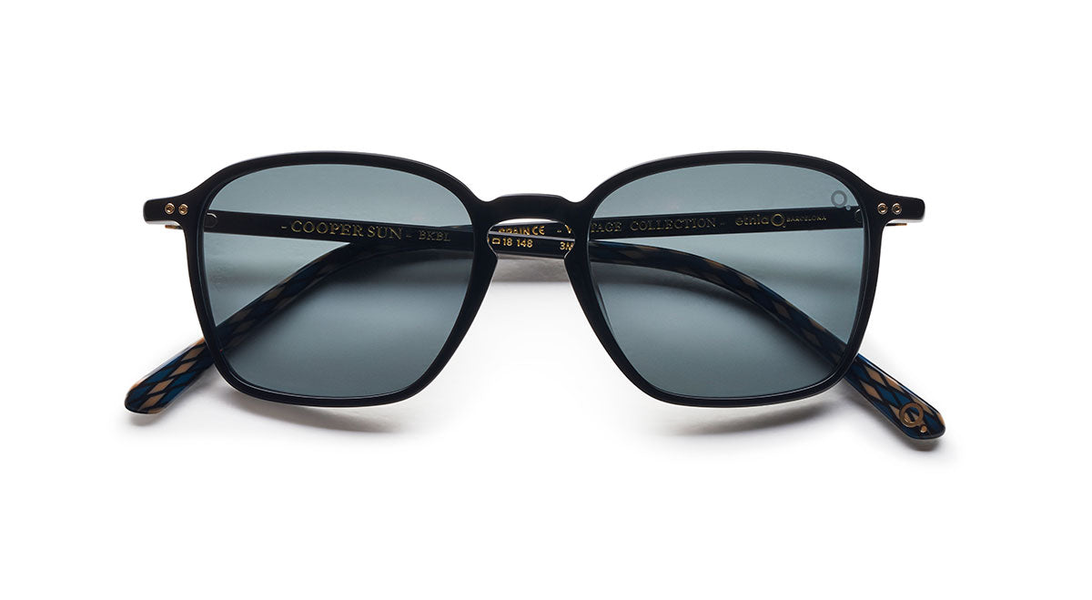 Etnia Barcelona Cooper Sun lunettes soleil BK/BL 50