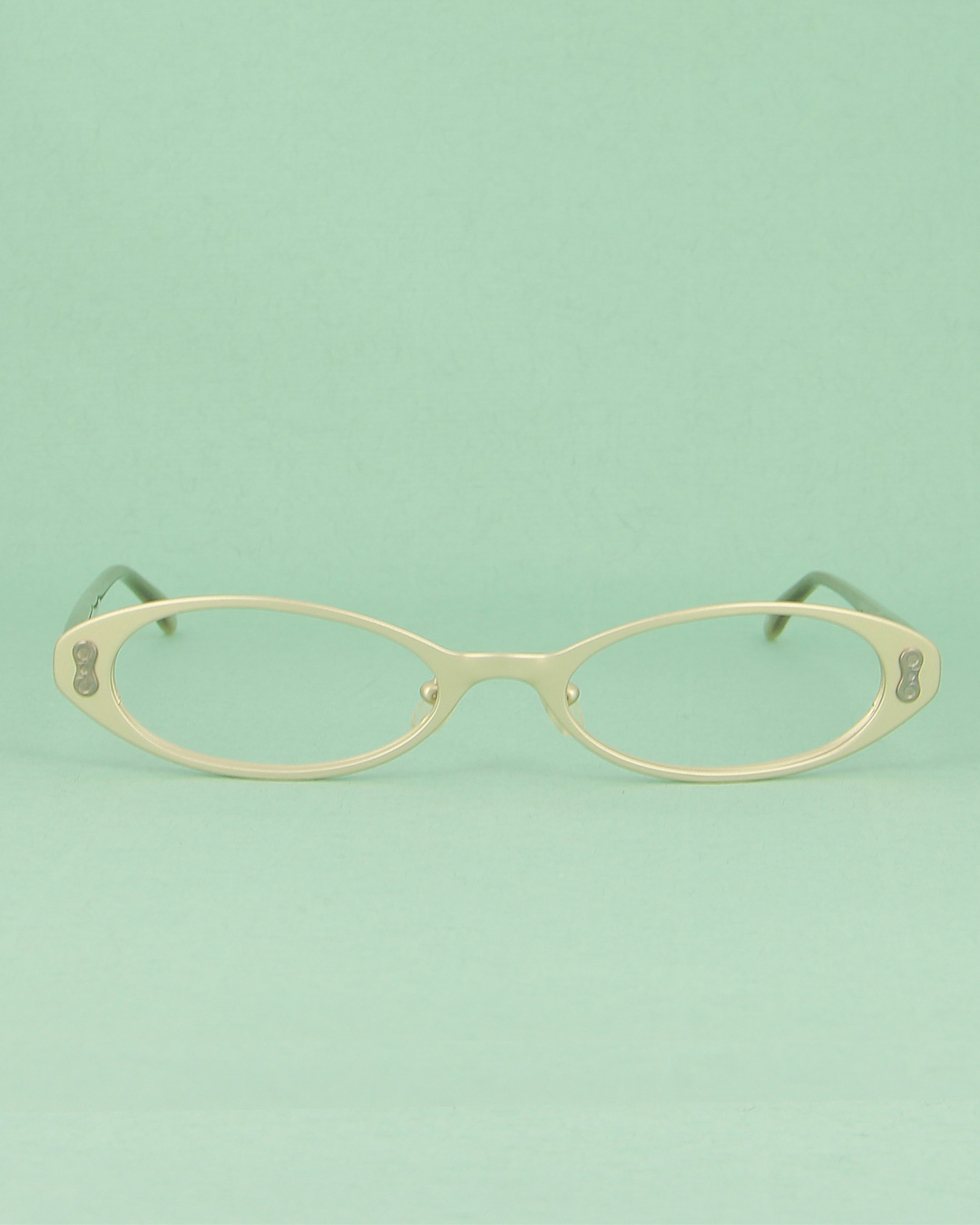 BOZ Anais lunettes de vue titane doré ovale