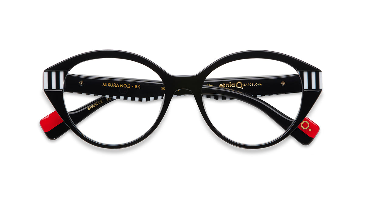 Etnia Barcelona Mixura No2 lunettes de vue noires 50