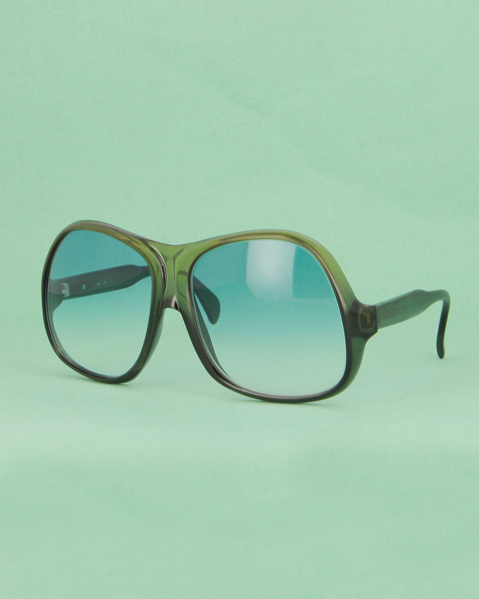 Saphira BR lunettes de soleil oversize vert olive
