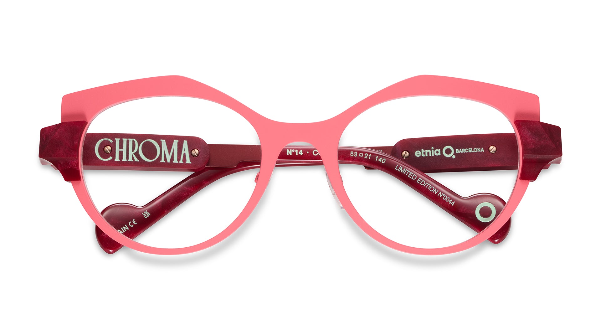 Etnia Barcelona Chroma N14 lunettes de vue BR/OG calibre 53