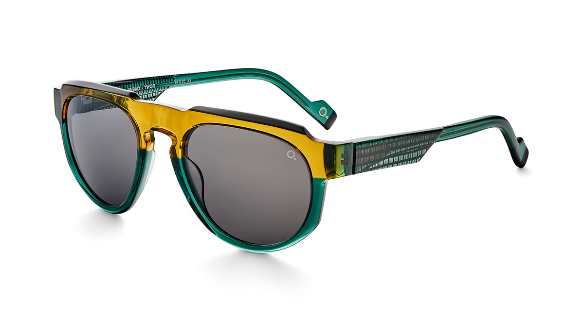 Etnia Barcelona Jinbao lunettes de soleil BK/TQ photochromique