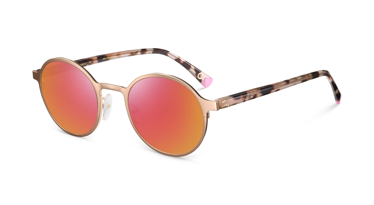 Etnia Barcelona Yokohama 2 Pink lunettes soleil PK 49