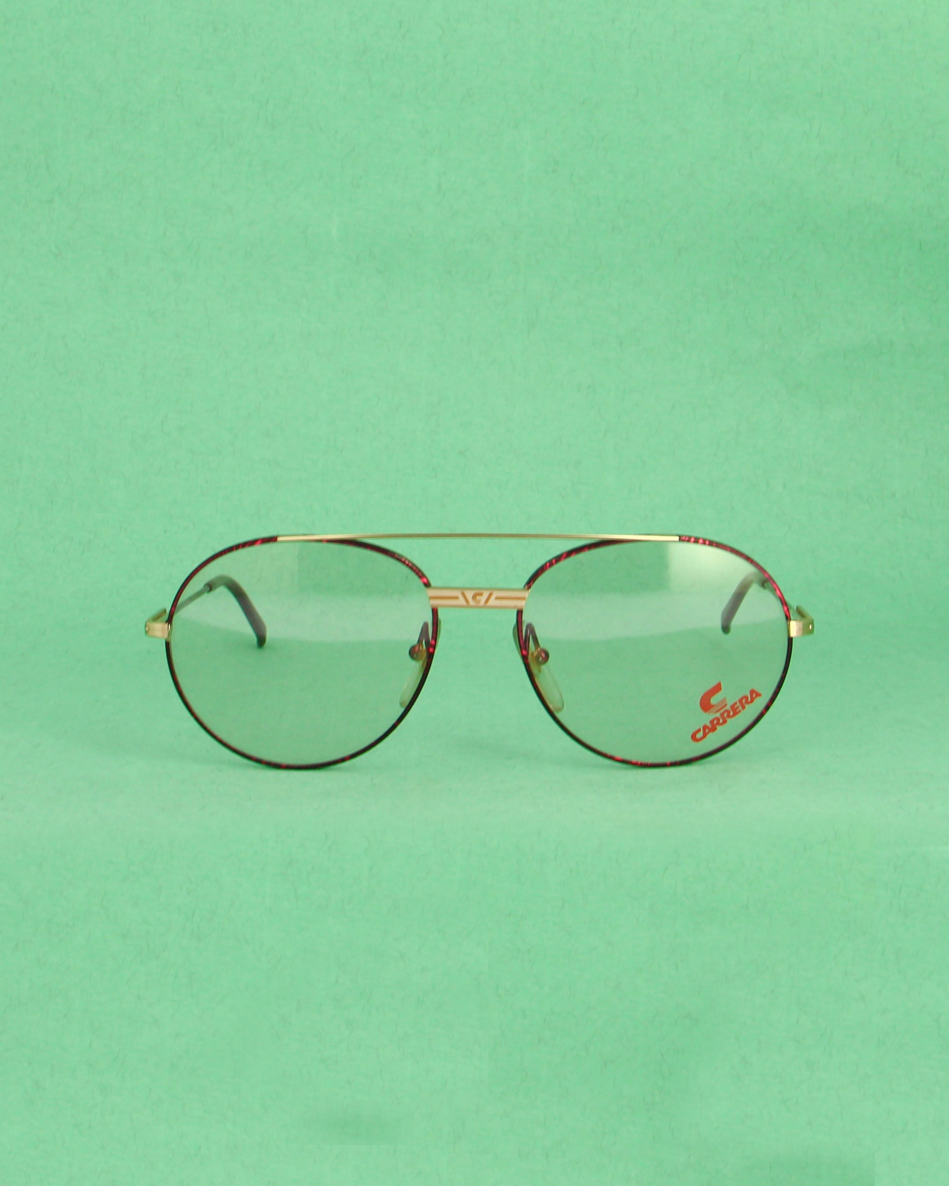 Carrera 5386 lunettes de vue aviator noires 1979