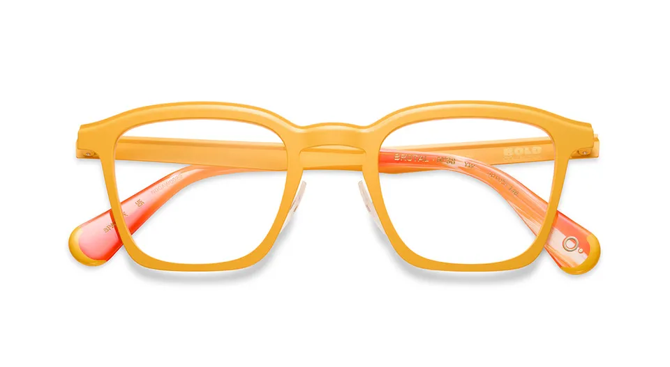 Etnia Barcelona Brutal No.38 lunettes de vue jaune calibre 48