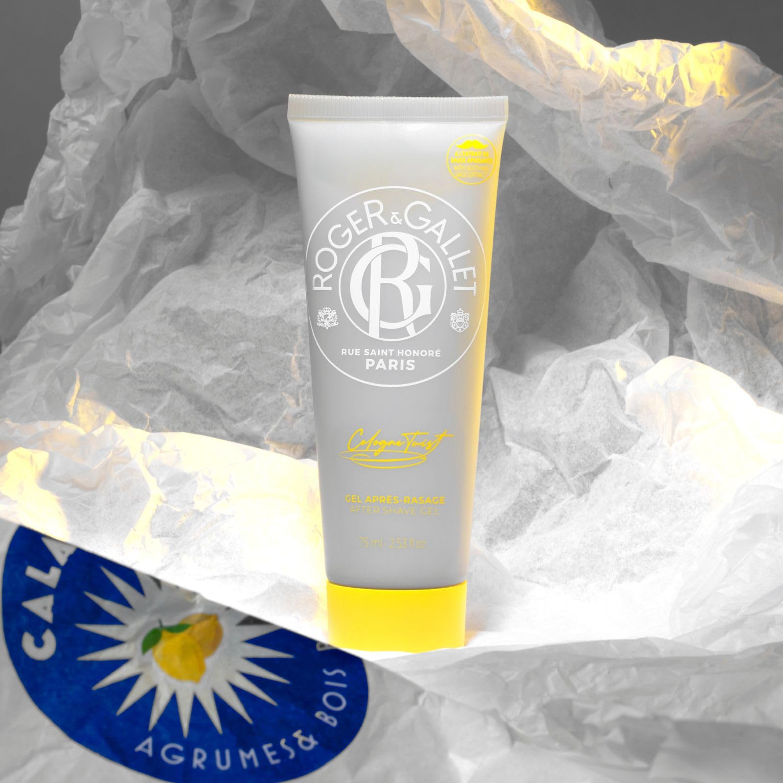 Roger&Gallet Cologne Twist gel après-rasage 75ml sauge
