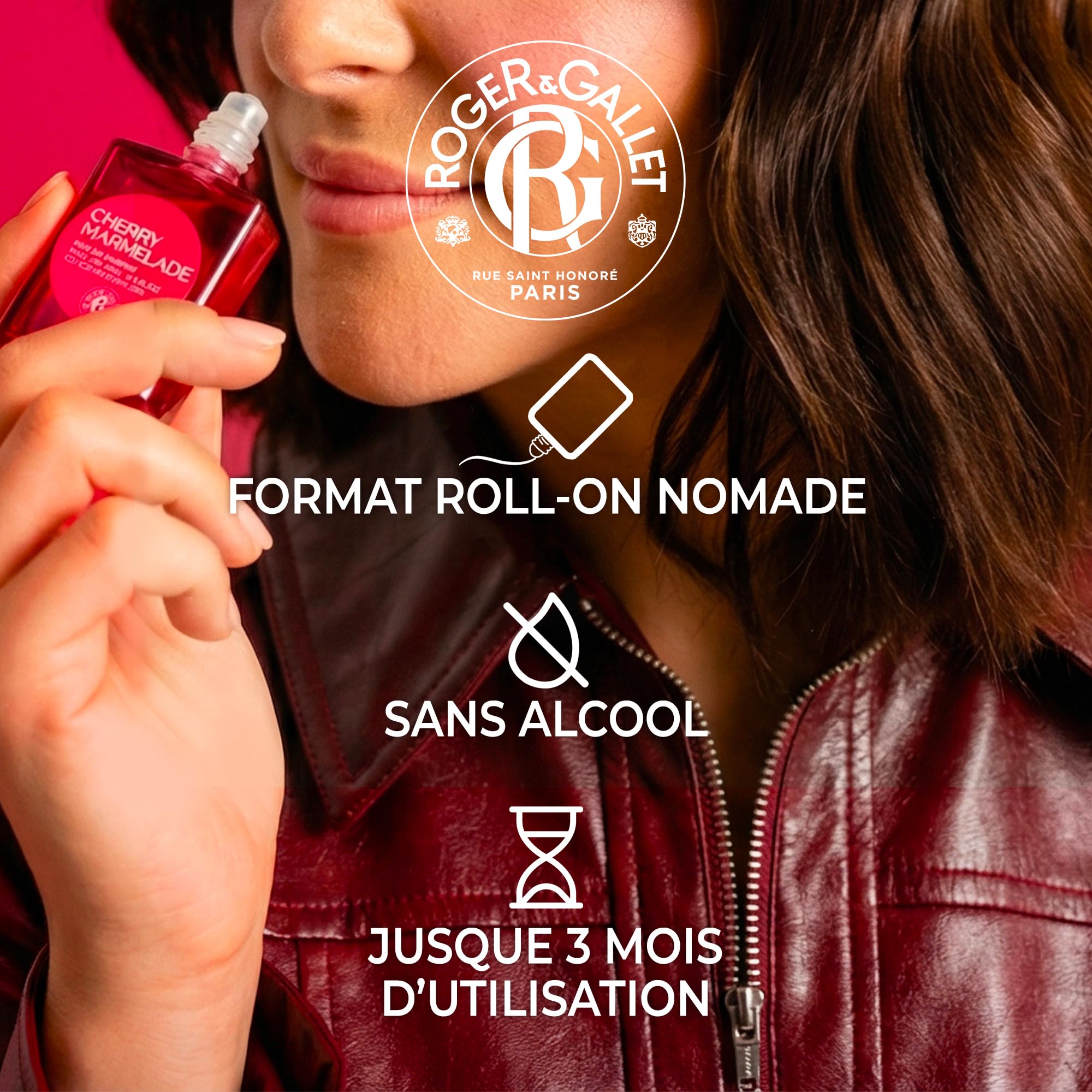Roger Eaux de Parfums Cherry Marmelade roll-on cerise 20%