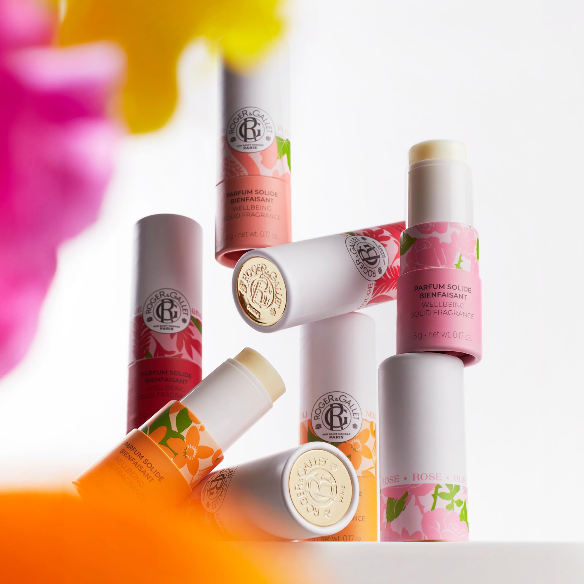 Roger&Gallet Rose parfum solide 5g sans alcool