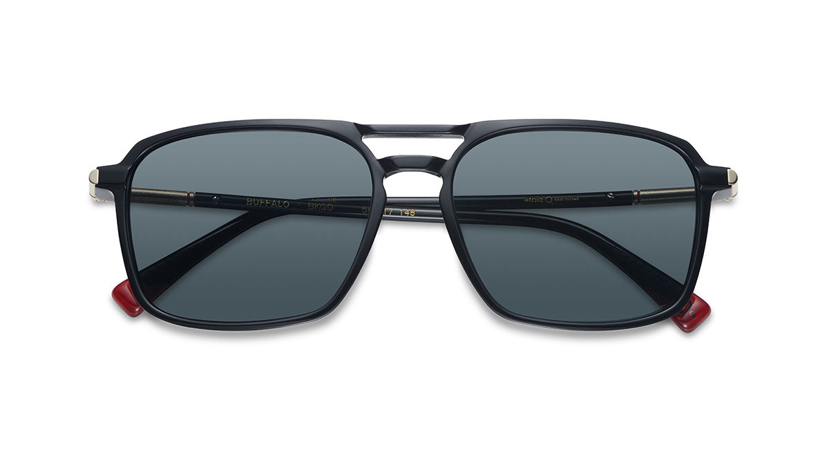 Etnia Barcelona BUFFALO lunettes de soleil 56 polarisé BK/GD