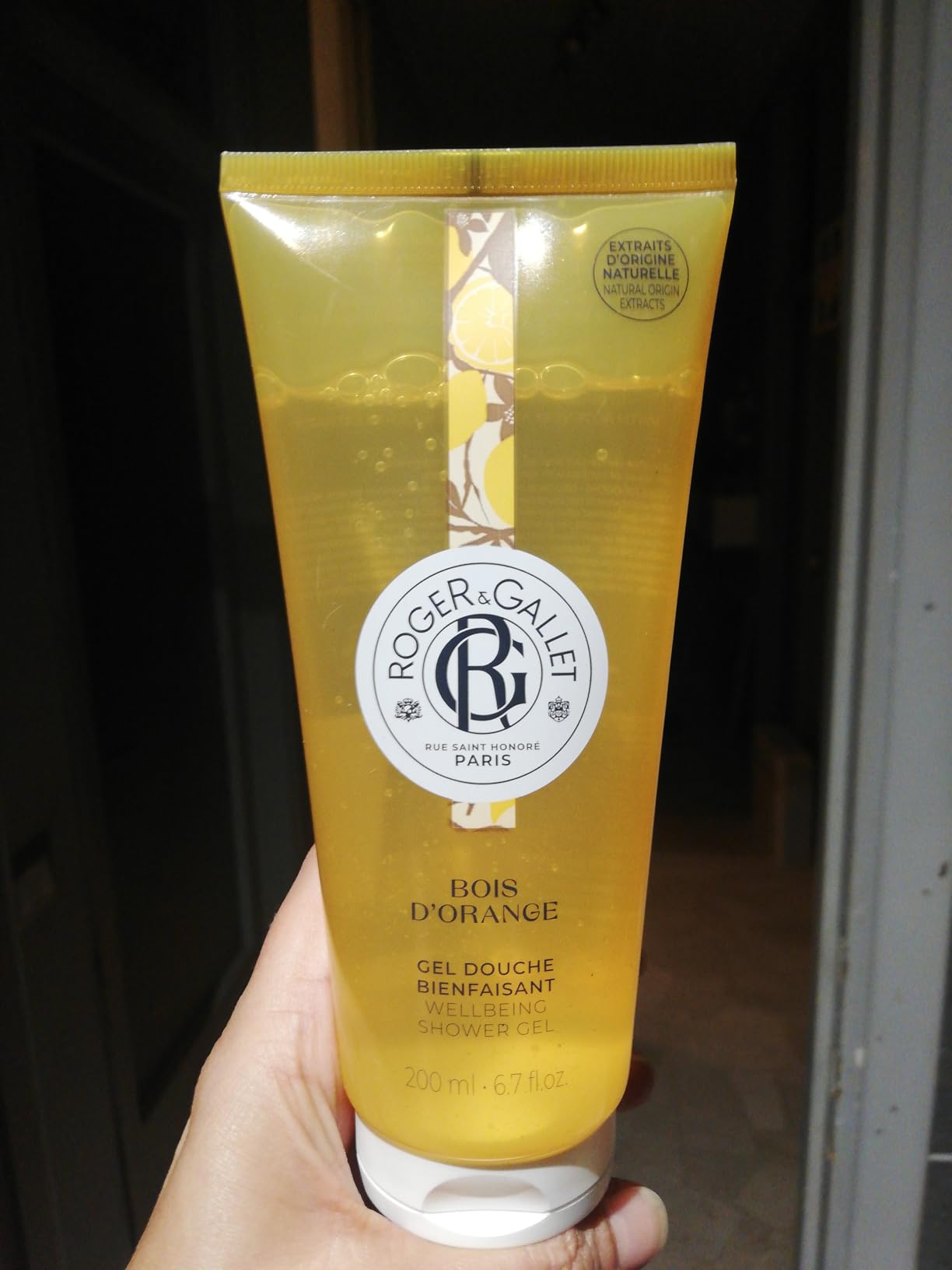 Roger & Gallet Bois d'Orange Gel Douche Agrumes Hydratant