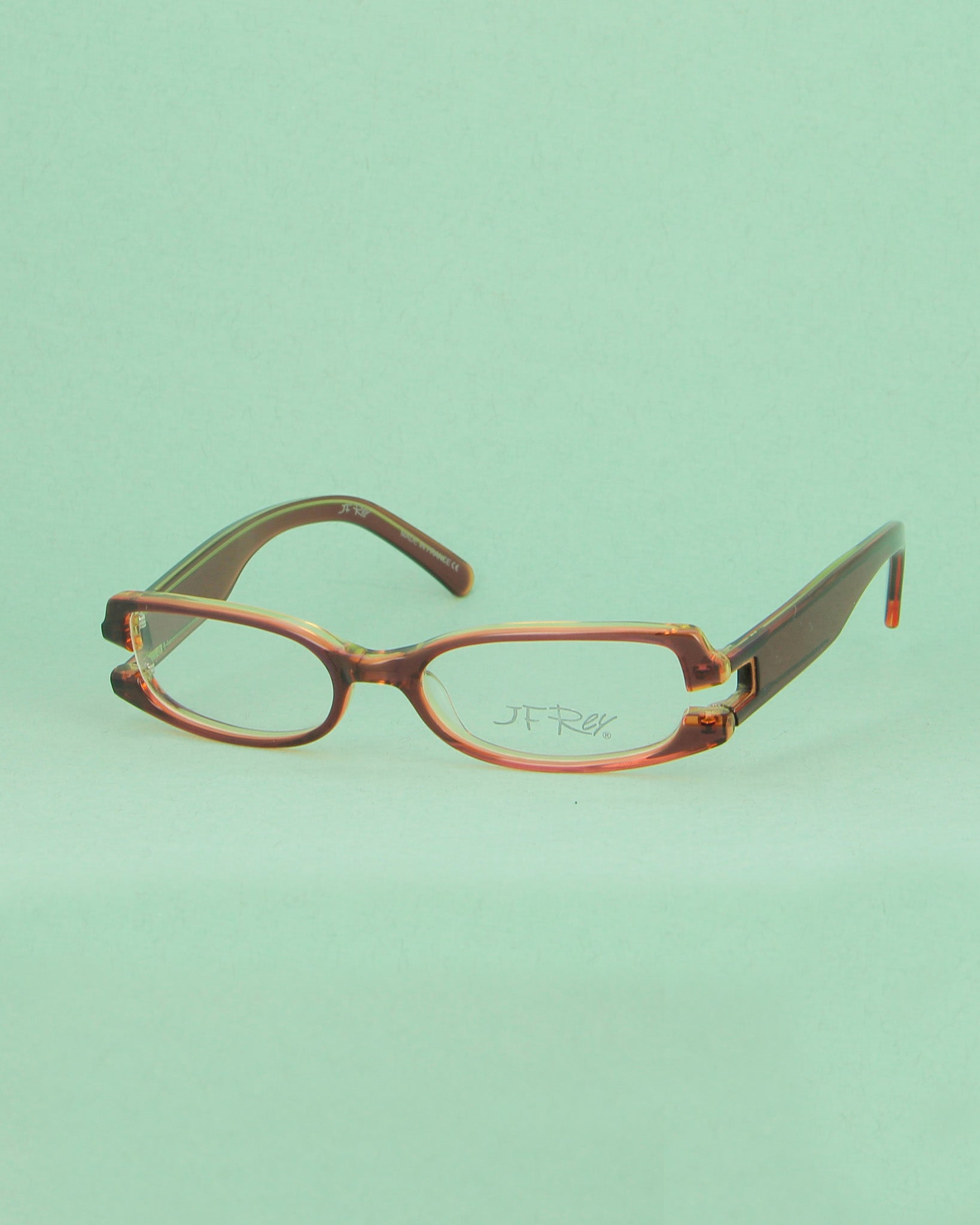 Jean-François Rey 509 lunettes de vue brun translucide