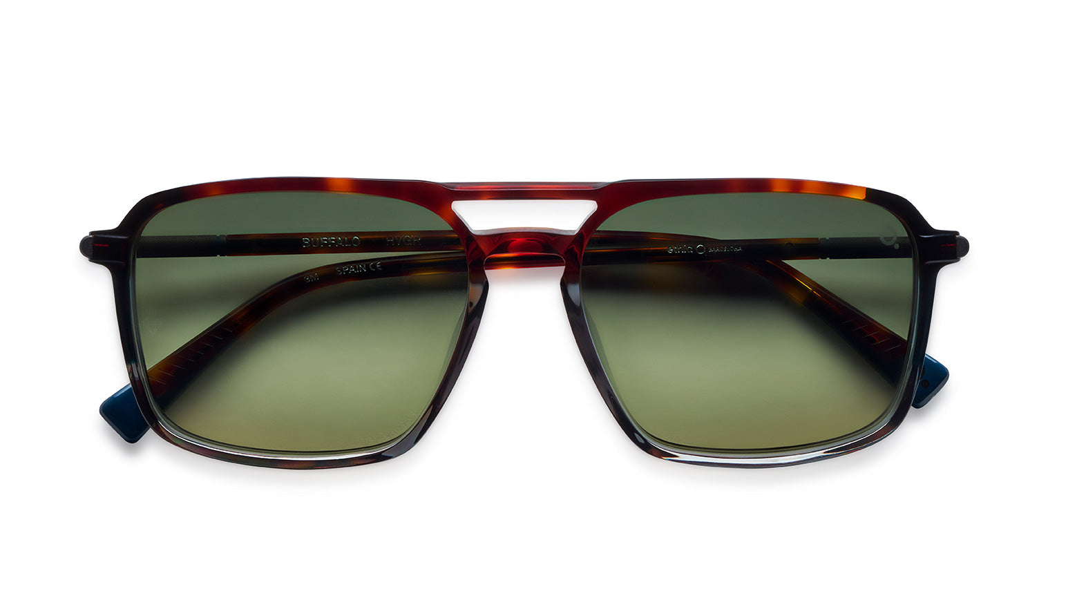 Etnia Barcelona BUFFALO lunettes de soleil 56 polarisé BK/GD