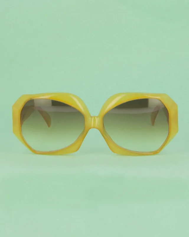 Christian Dior 2025 lunettes optique oversize jaune