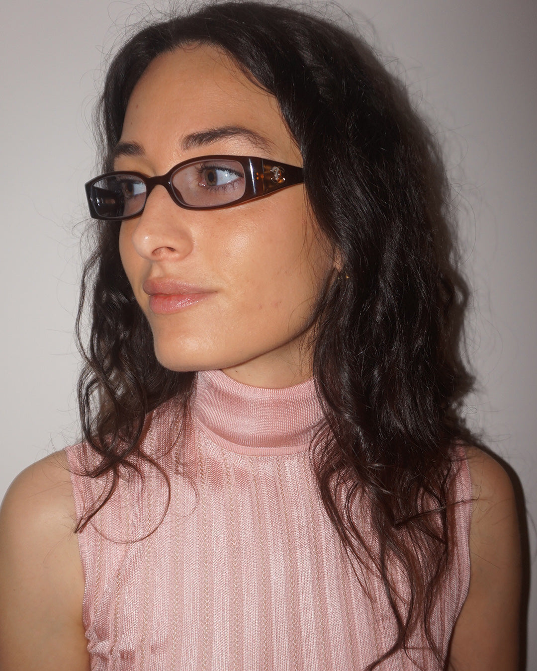 Chanel 3094 lunettes transitions saphir marron