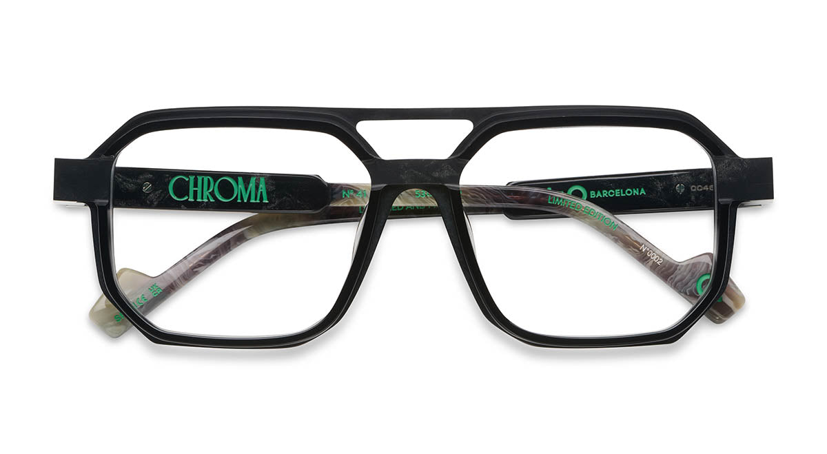 Etnia Barcelona Chroma N41 lunettes de vue noir calibre 53