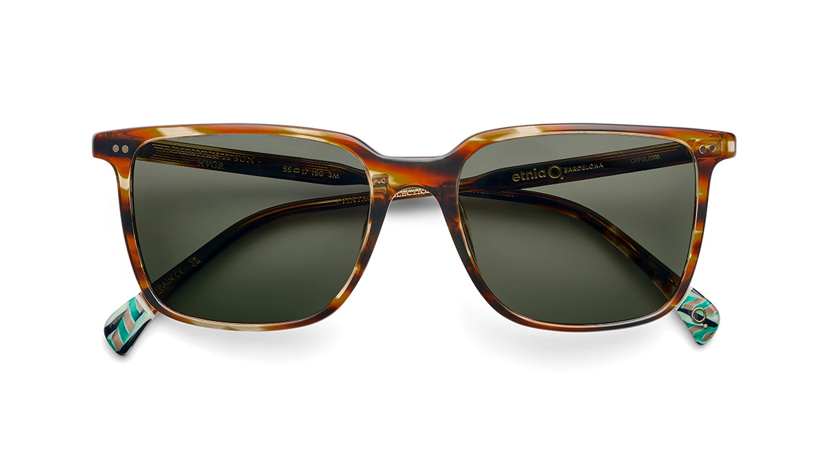Etnia Barcelona Calonge II Sun lunettes de soleil BK/HV 55 teintés