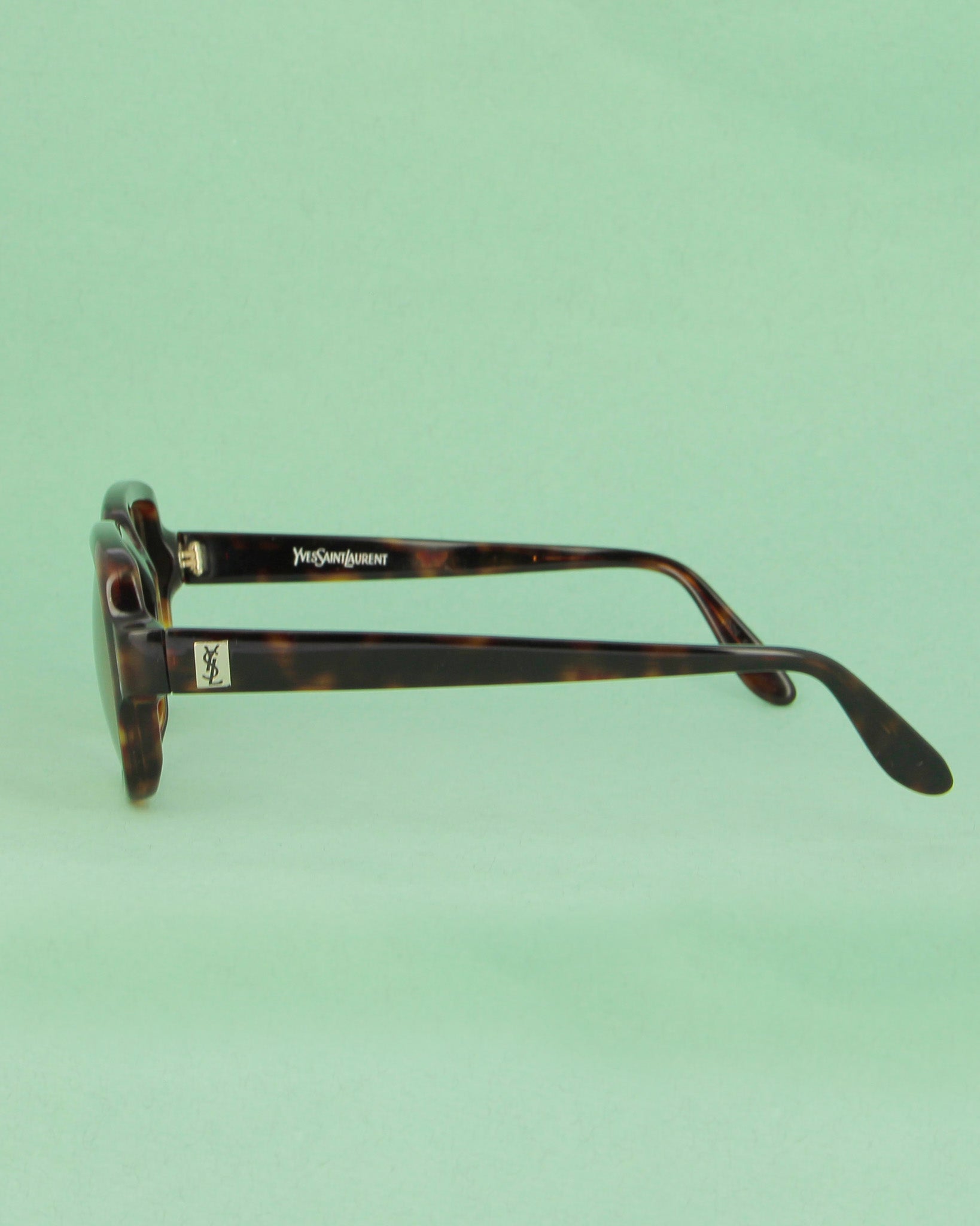Yves Saint Laurent JAN lunettes soleil écaille marron