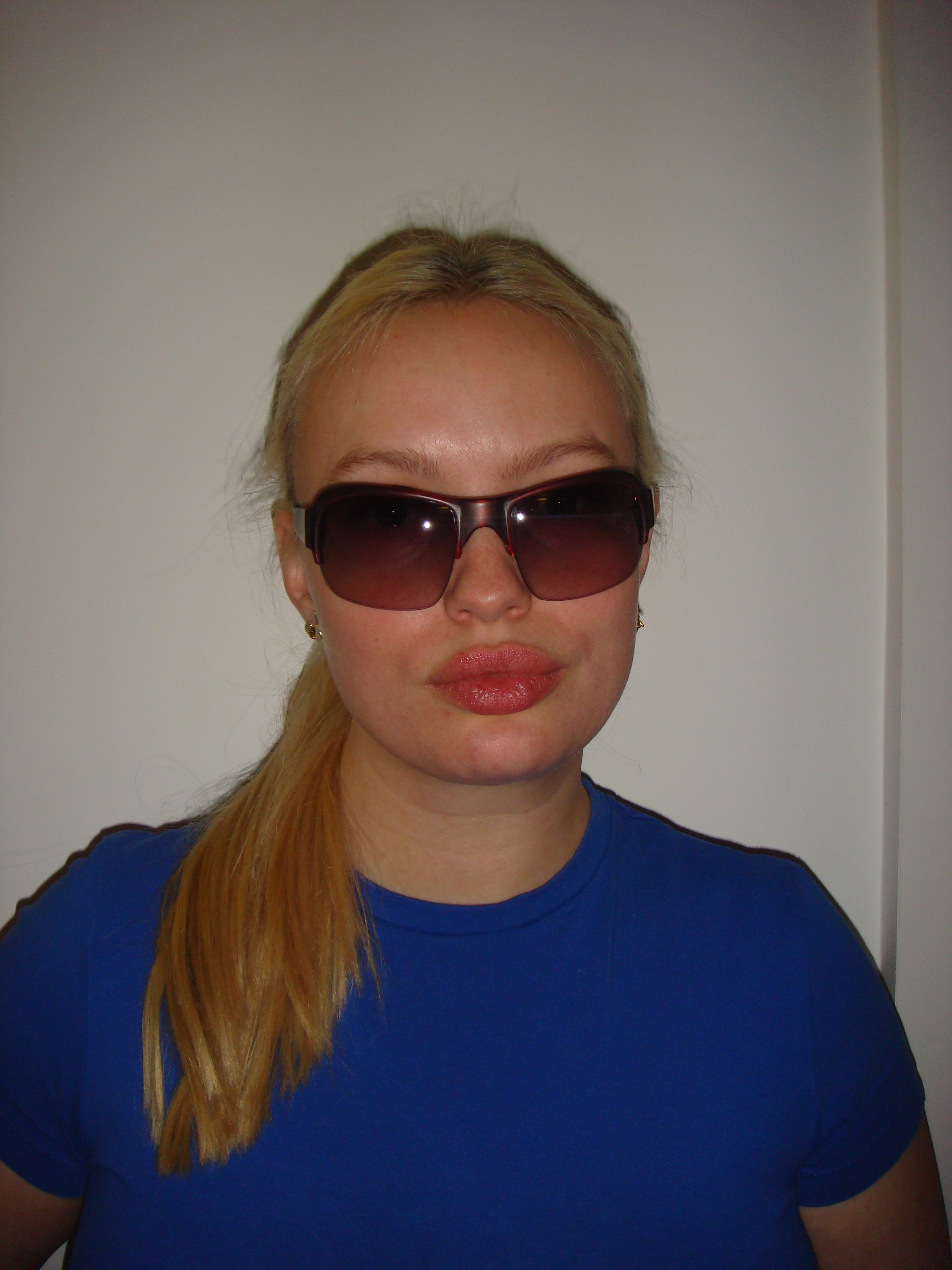 Dita R01 lunettes de soleil vintage rouge bordeaux
