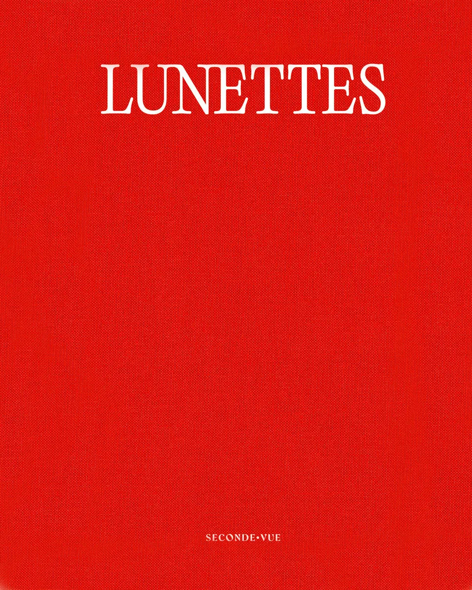 Seconde Vue Livre Lunettes portraits A4 94 pages tissu