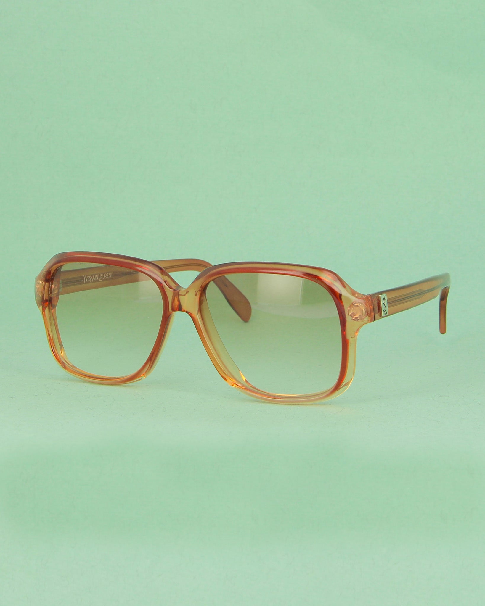 Yves Saint Laurent Max lunettes de soleil miel