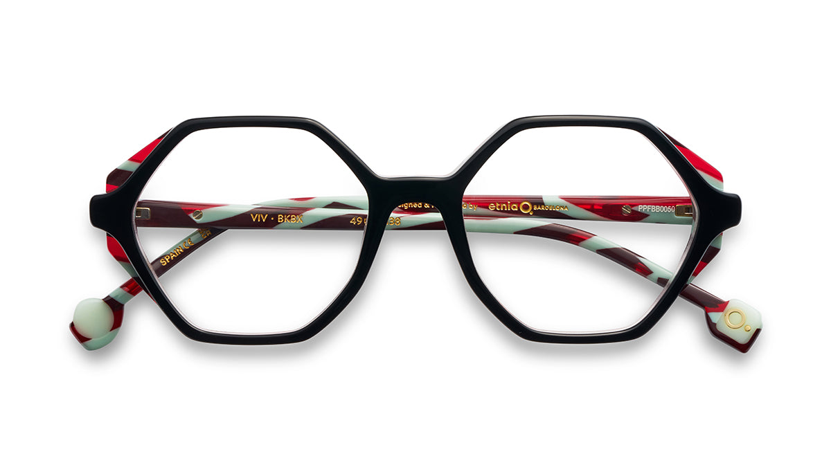 Etnia Barcelona Viv lunettes de vue BL/TQ calibre 49