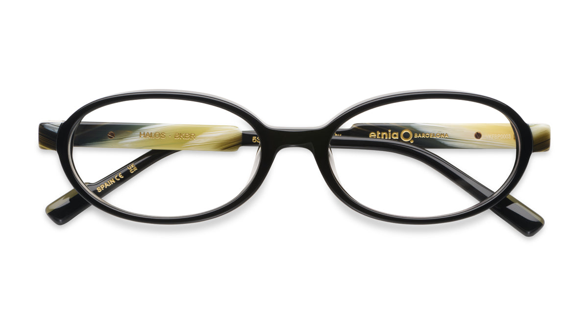Etnia Barcelona Optical Halos lunettes de vue noires 53