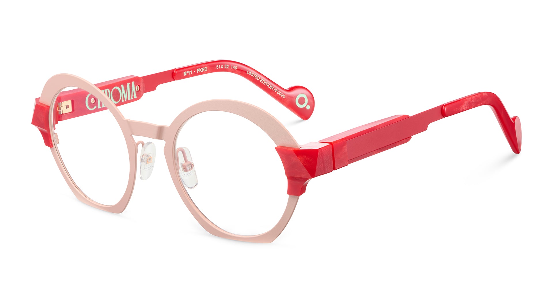 Etnia Barcelona Chroma N11 lunettes DB/PK calibre 51