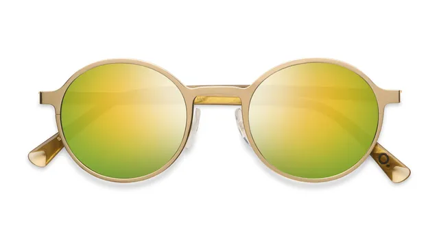 Etnia Barcelona Yokohama 2 Golden lunettes de soleil GD calibre 49