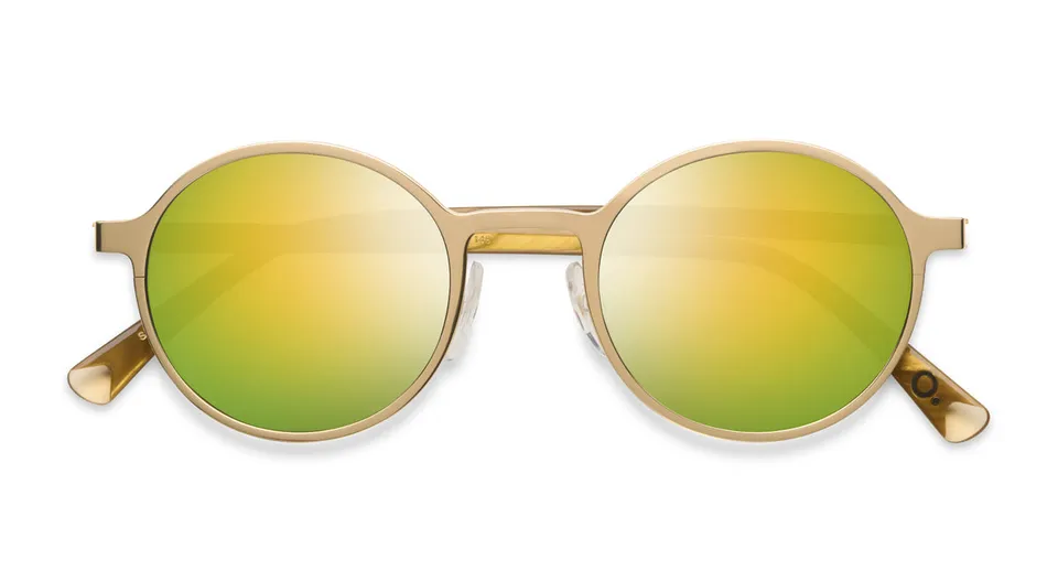 Etnia Barcelona Yokohama 2 Golden lunettes de soleil GD calibre 49