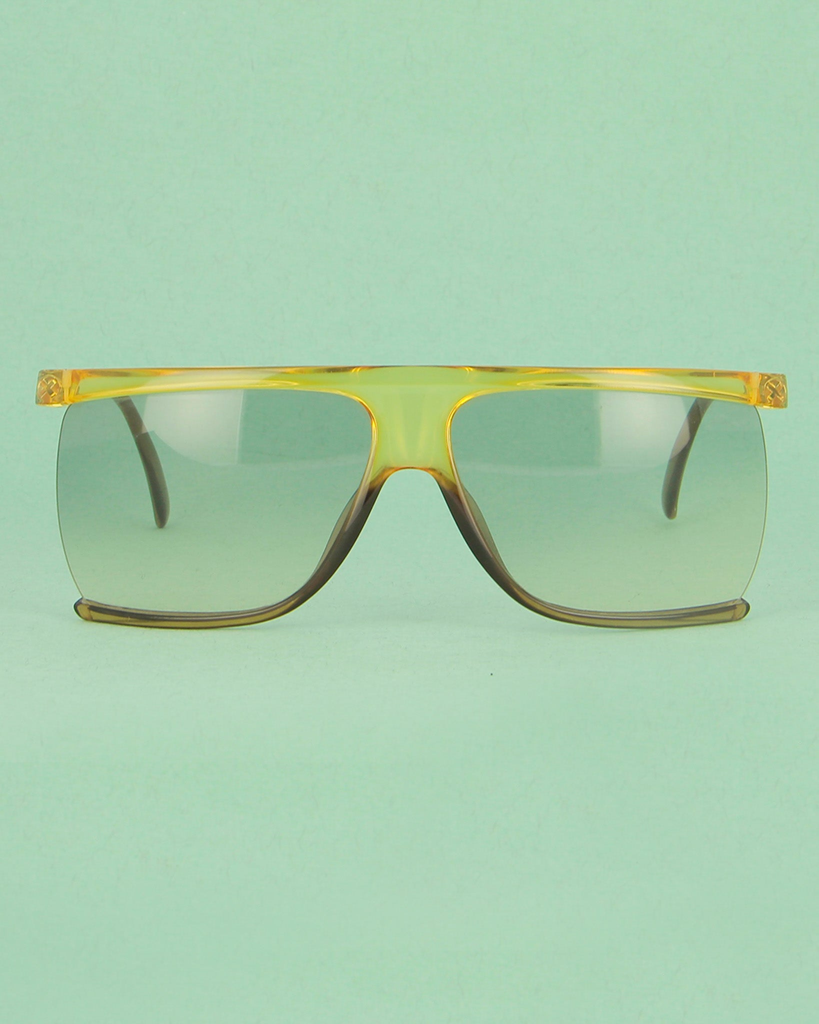 Playboy Optyl lunettes de soleil masque jaune ambré
