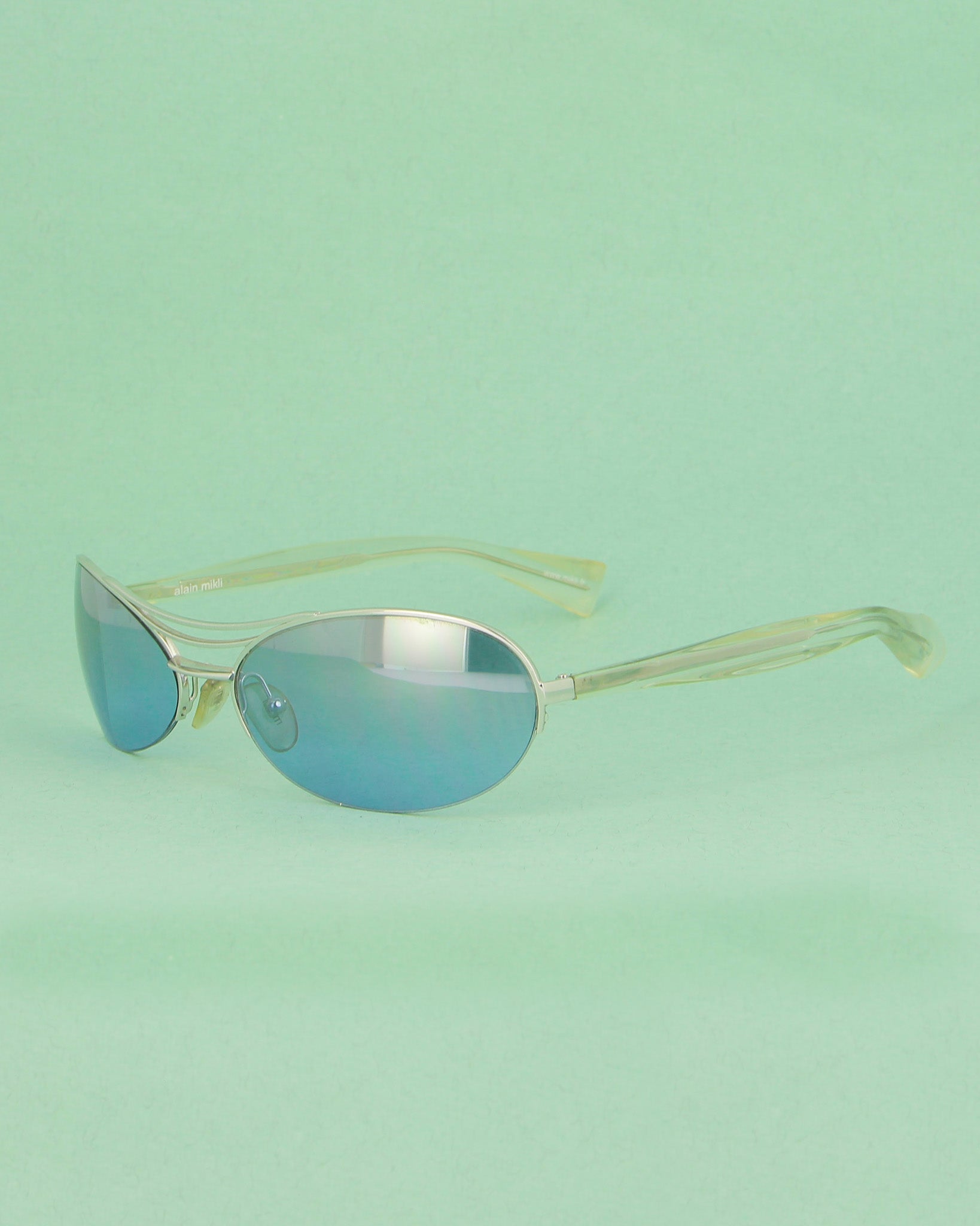 Alain Mikli 013501 lunettes nylor argenté