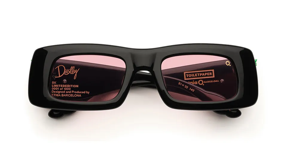 Etnia Barcelona Dolly lunettes de soleil noires 51