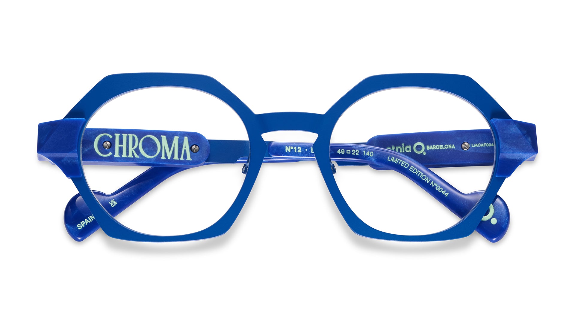 Etnia Barcelona Chroma N12 lunettes de soleil BL calibre 49