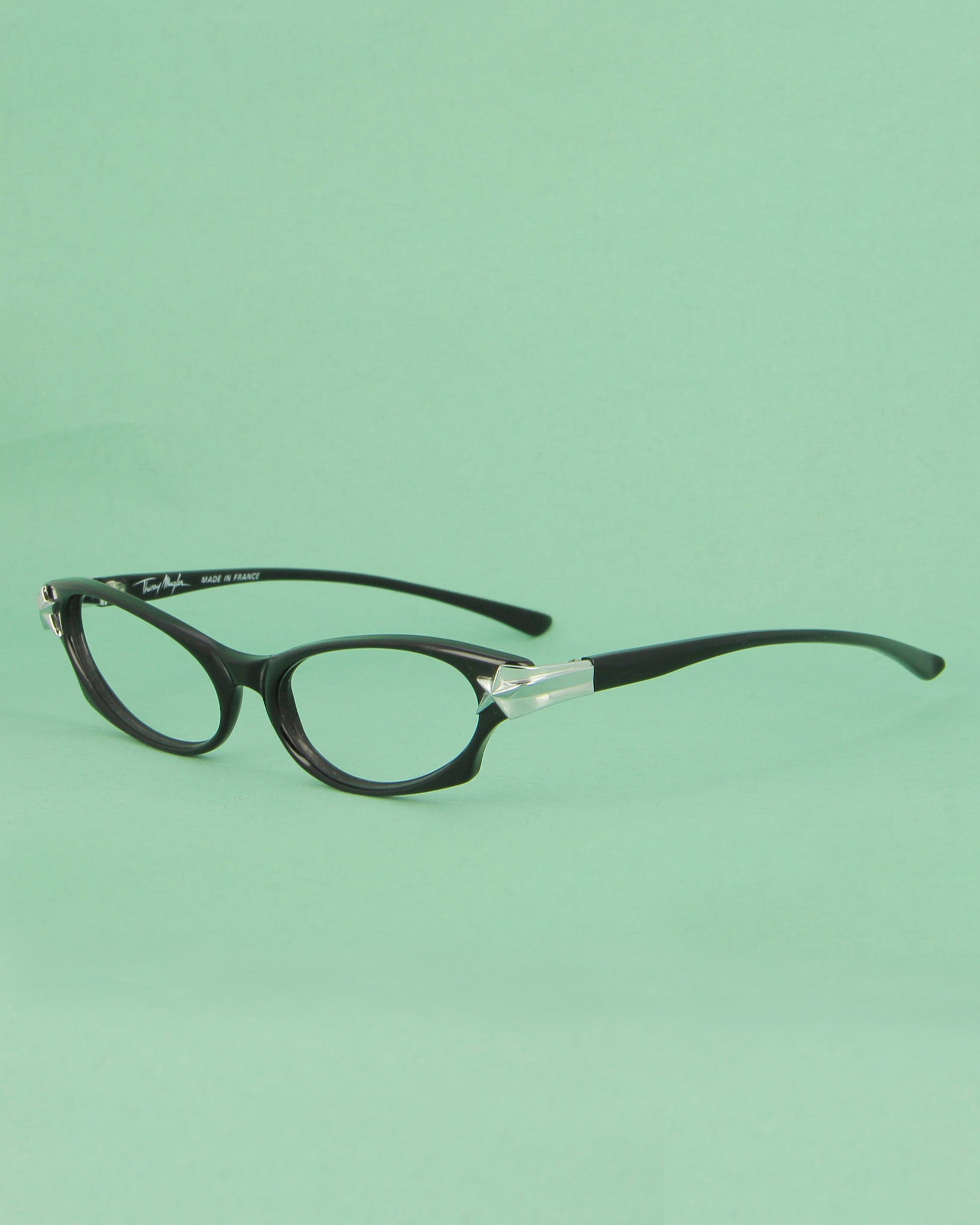 Thierry Mugler TM 726 lunettes de vue noir cat eye