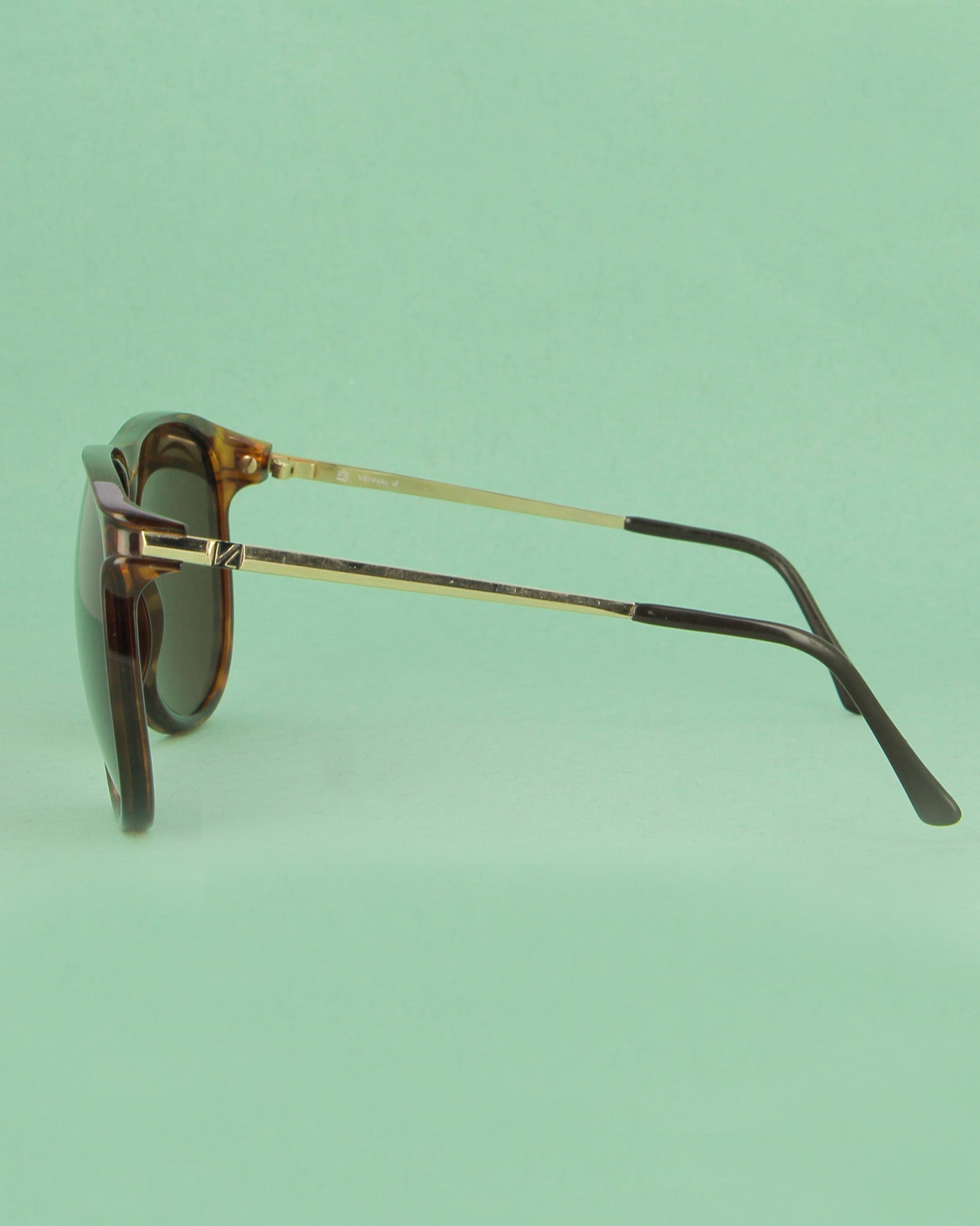 Viennaline 1301 lunettes de soleil aviateur écaille