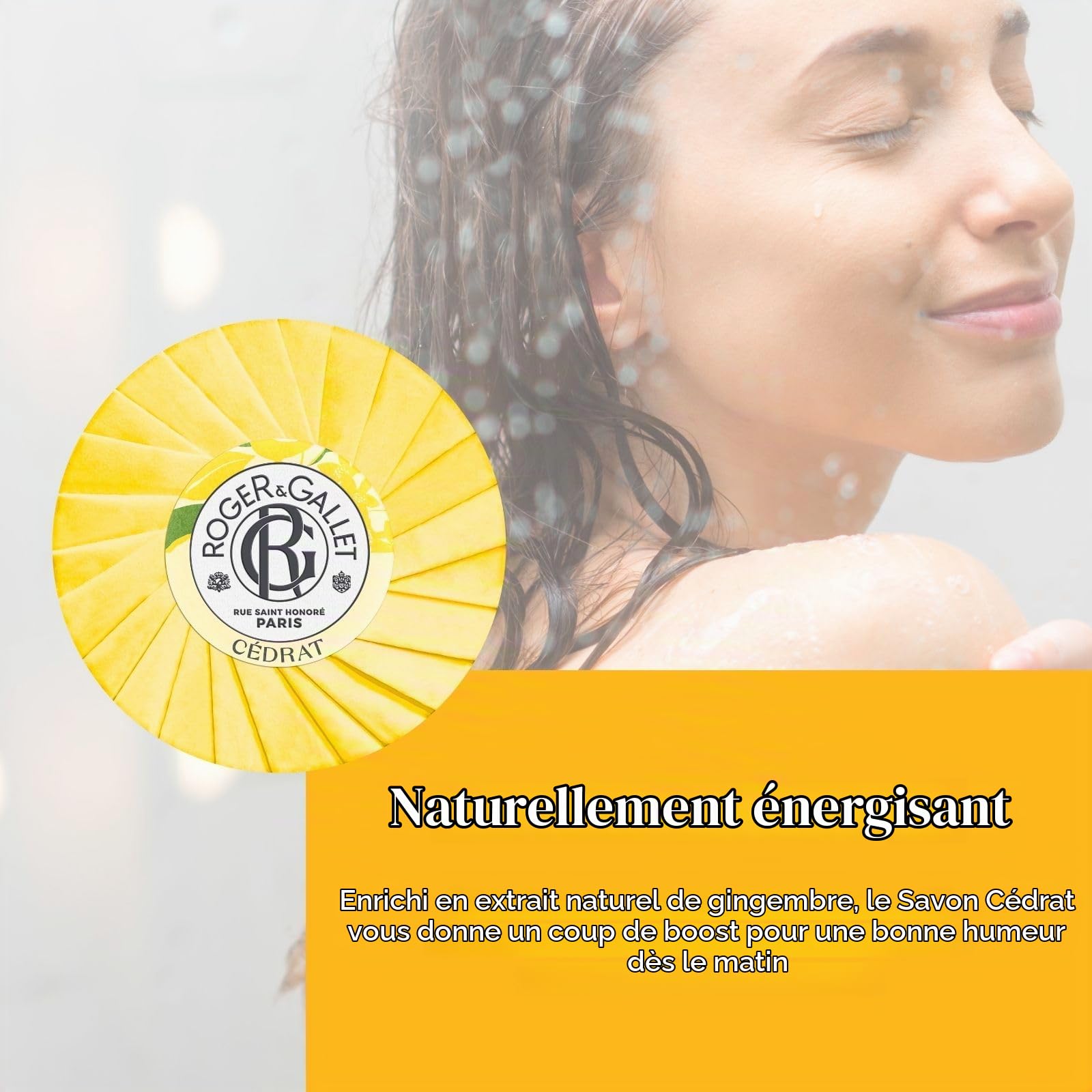 Roger&Gallet Cédrat savon 100g cardamome
