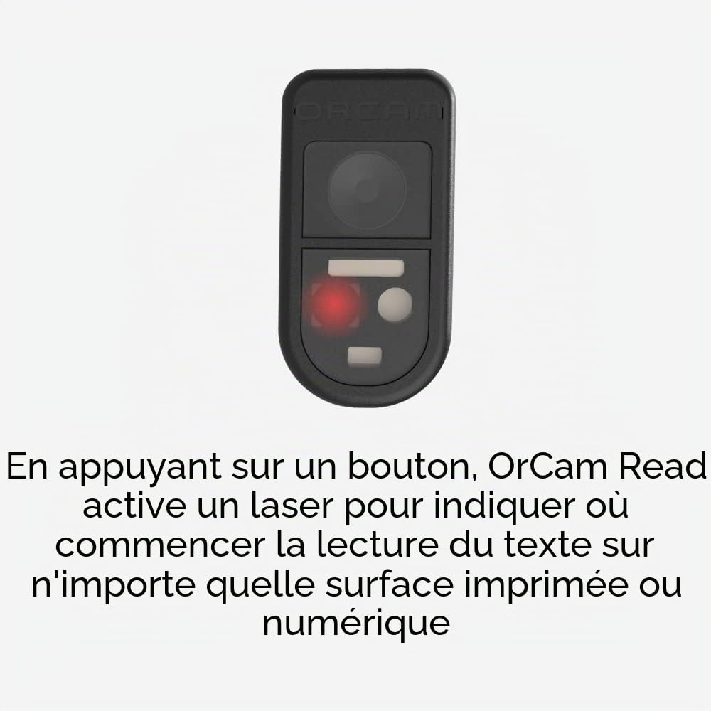 OrCam Read Smart Appareil Lecture IA Dyslexie Malvoyant