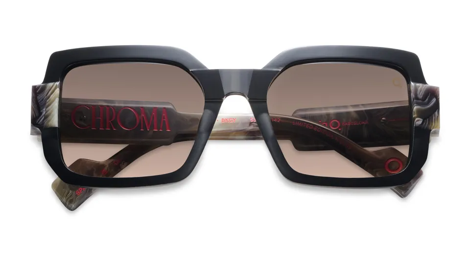 Etnia Barcelona Chroma N16 lunettes de soleil photochromique BK/GY 53-L