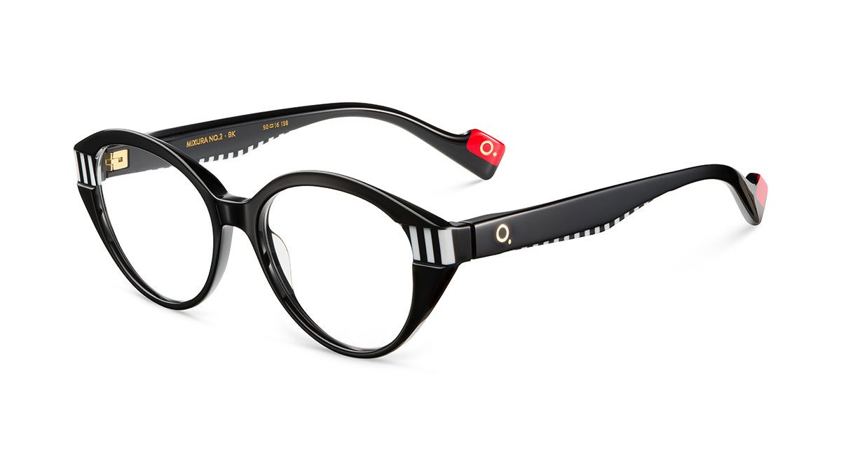 Etnia Barcelona Mixura No2 lunettes de vue noires 50