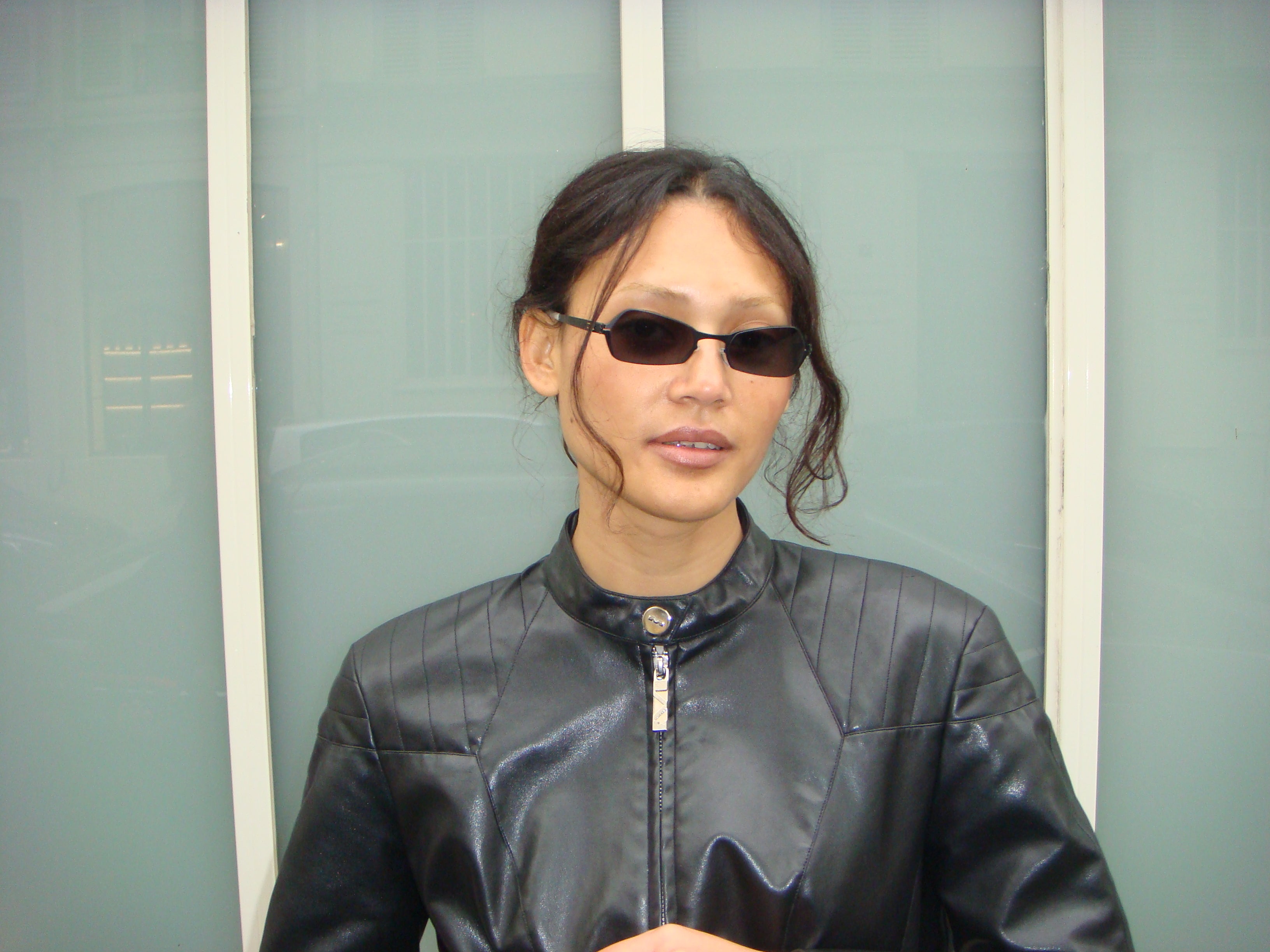 ICI Berlin Cem lunettes de soleil métal noir vintage