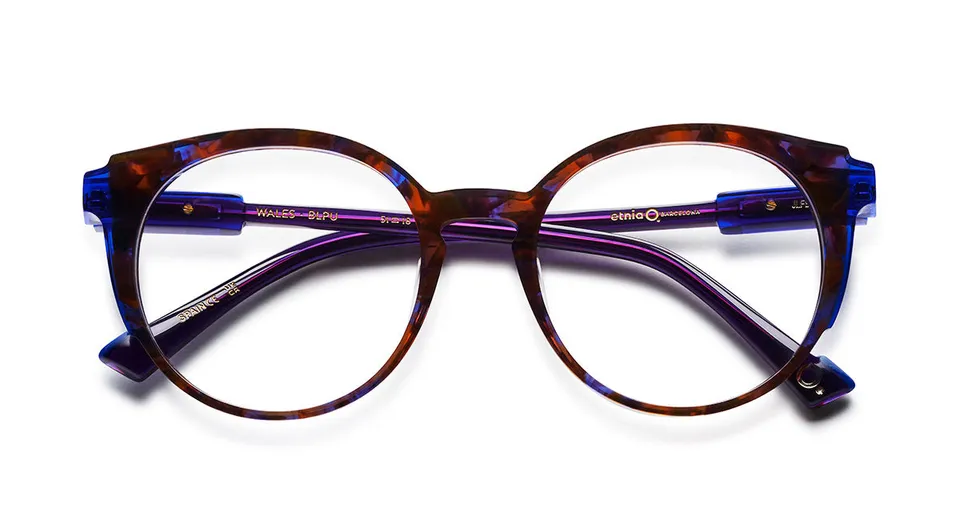 Etnia Barcelona Wales lunettes de vue BL/PU calibre 51