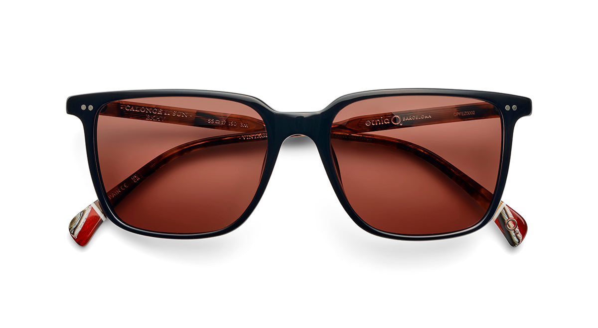 Etnia Barcelona Calonge II Sun lunettes de soleil BK/HV 55 teintés