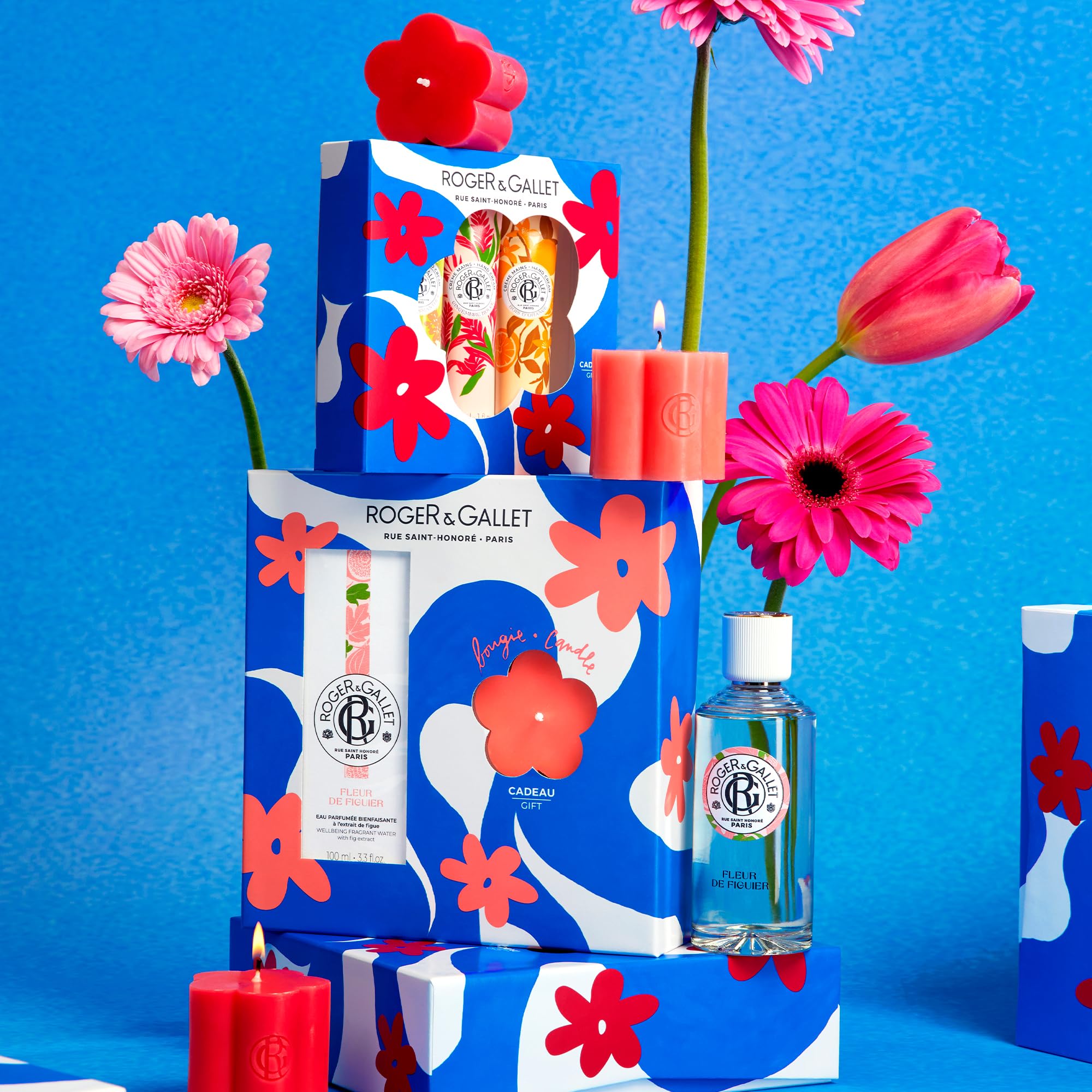 Roger & Gallet Fleur de Figuier coffret eau 100 ml + bougie