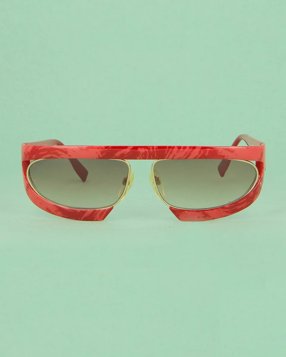 Silhouette M8020 R lunettes de soleil vintage rouge