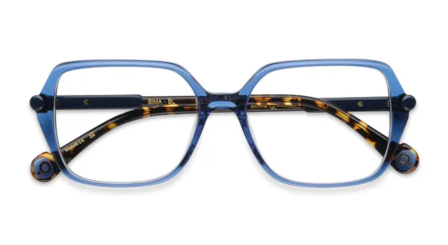 Etnia Barcelona Sima lunettes de vue bleues calibre 52