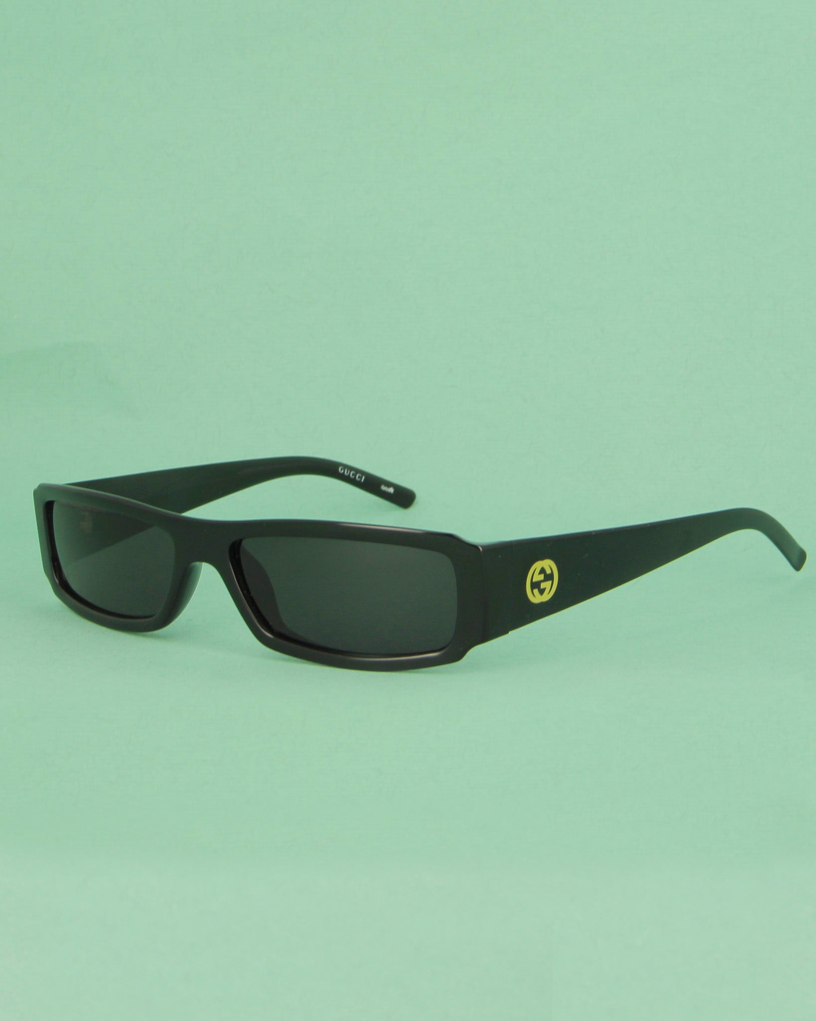 Gucci 1453 lunettes de vue noir rectangulaire femme